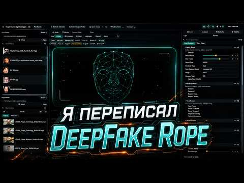 DeepFake Rope Studio 3.0 by Neurogen  Старый новый Rope
