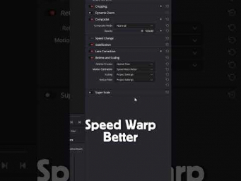 Slow motion видео при 25 fps #davinciresolve #motiongraphics #видеомонтаж