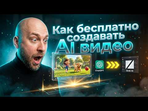 Как бесплатно создавать AI видео до 30 секунд в Grok по одной картинке [С ОШИБКАМИ]