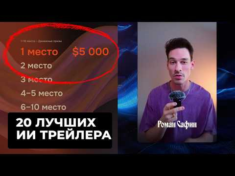 ИИ КОНКУРС 2026: 20 ЛУЧШИХ ТРЕЙЛЕРОВ  SYNTX Creators