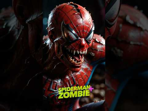 Человек паук+Зомби=??? #spiderman #marvel #dc