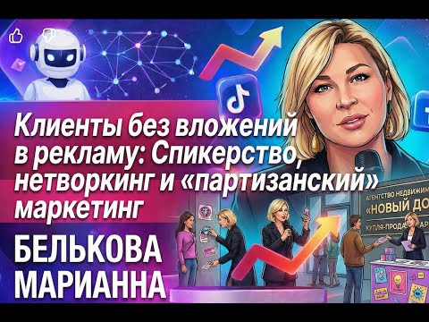 Клиенты без вложений в рекламу: Спикерство, нетворкинг и «партизанский» маркетинг. Белькова Марианна Клиенты без вложений в рекламу: Спикерство, нетворкинг и «партизанский» маркетинг. Белькова Марианна