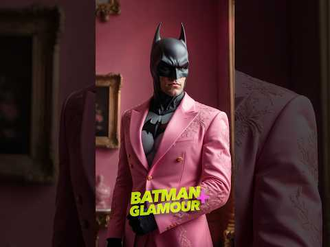 Бэтмен+Гламур=??? #batman #marvel #dc