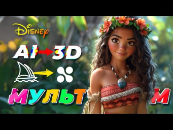 СОЗДАЙ 3D МУЛЬТФИЛЬМ В НЕЙРОСЕТИ AI 2025 !?