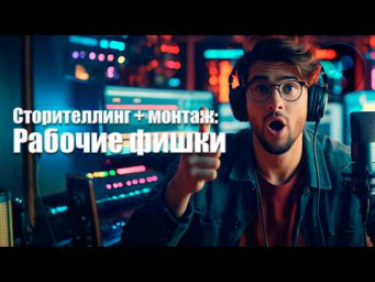 Сторителлинг+Монтаж: Как зацепить в начале ролика