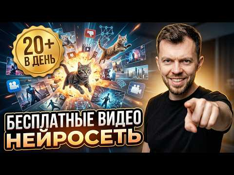 БЕСПЛАТНЫЕ НЕЙРОСЕТИ ДЛЯ ГЕНЕРАЦИИ ВИДЕО