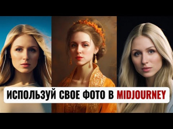 Используй Свое Лицо в Midjourney