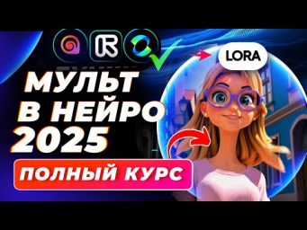 КАК СОЗДАВАТЬ 3D МУЛЬТИКИ В НЕЙРОСЕТИ 2025?  ЧАСТЬ 2