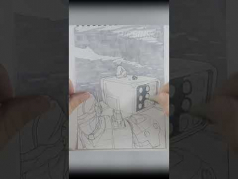 Inktober 2003 : № 29 "Massive". Drawing sketch process #art