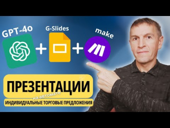 Презентации для потенциальных клиентов при помощи GPT-4o, Google Slides, Make