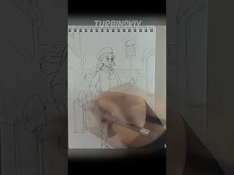 Inktober 2023 : № 30 "RUSH". Drawing sketch process #art