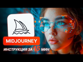 Midjourney ИНСТРУКЦИЯ: Лучшее РУКОВОДСТВО по работе в нейросети ЗА 15 МИНУТ. Без воды!