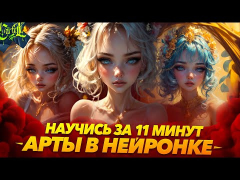 ДЕЛАЙ ТОП АРТЫ ОДНИМ КЛИКОМ В НЕЙРОСЕТИ