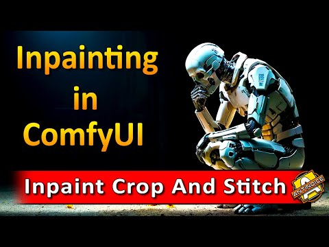 Inpaint CropAndStitch  Инпейнт в ComfyUI по региону