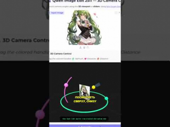QWEN Image Edit изменяйте ракурс без пересъемки #AI #Изображения #Редактирование