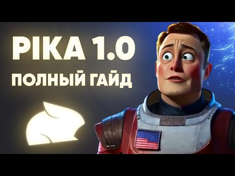 Pika 1.0 Полное руководство для начинающих! - Лучший бесплатный Ai генератор видео