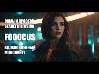 Самый простой Stable Diffusion  Fooocus  SDXL вдохновленный MidJourney