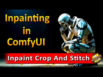 Inpaint CropAndStitch  Инпейнт в ComfyUI по региону