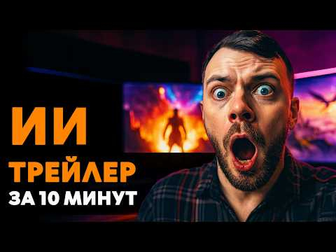 Как сделать трейлер в нейросетях всего за 10 минут  Мини-гайд