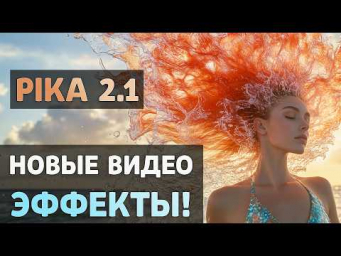 ДОПОЛНЯЕМ РЕАЛЬНОСТЬ при помощи нейросети Pika 2.1, генерируем видео из нескольких изображений.