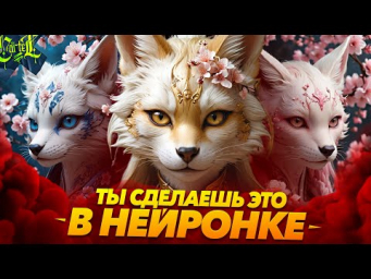 Ты сделаешь таких фурри одним кликом в нейросети!