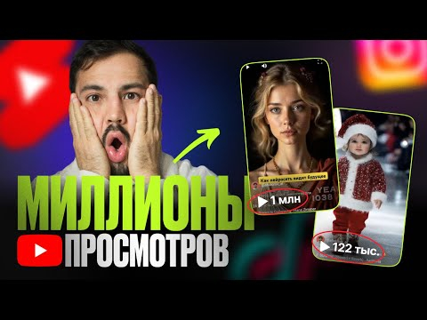 Эта НЕЙРОСЕТЬ создает ВИРУСНЫЕ РОЛИКИ в один клик