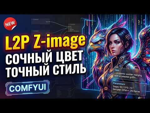 Новая L2P Z-Image модель с честными стилями и цветами