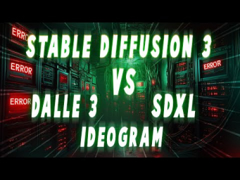 Stable Diffusion 3 - тесты нейросети, обзор и сравнение с Dalle 3, SDXL, Ideogram
