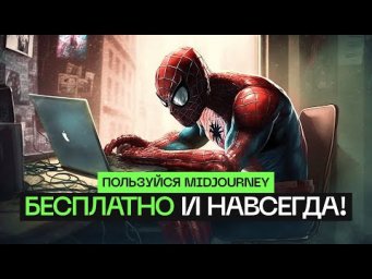Пользуйся MidJourney Бесплатно НАВСЕГДА и Без ограничений!  Инструкция по установке