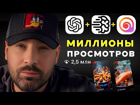 Новый ГАЙД на МИЛЛИОНЫ просмотров за 10 минут / маленькие человечки копашатся в еде  ChatGPT