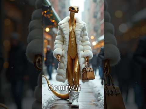 Динамика стиля в ComfyUi  #flux #comfyui #дизайн #animation #маркетплейсдлябизнеса #stablediffusion