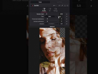 Как создать эффект Shuffle в DaVinci Resolve быстро? #видеомонтаж #davinciresolve #motiongraphics
