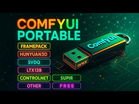ComfyUI Portable - Настроенная сборка для nvidia 5000-1000 series