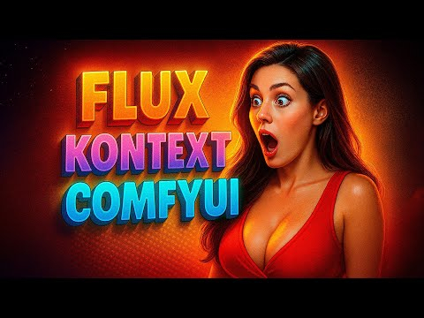 Flux Kontext ComfyUI - мощная и быстрая схема с Redux