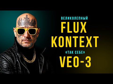 НОВАЯ модель Flux Kontext УБИВАЕТ LORA и ControlNet. VEO-3 лучше чем Kling 2.1 Luma Dream Maсhine? НОВАЯ модель Flux Kontext УБИВАЕТ LORA и ControlNet. VEO-3 лучше чем Kling 2.1 Luma Dream Maсhine?