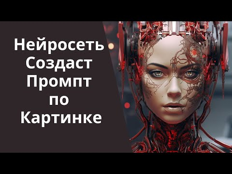 Нейросеть создаёт промпт по изображению