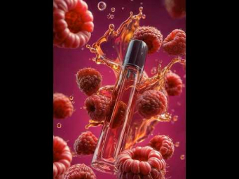 AI-анимация товара для Wildberries &mdash; парфюм с малиной