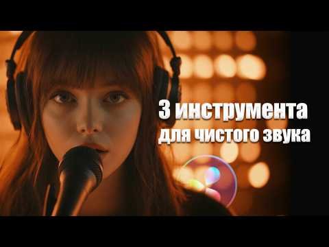 3 ШАГА к чистому звуку в Davinci Resolve. Секреты нормализации, эквализации и компрессии
