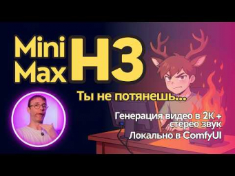 MiniMax H3 - новый король локальной генерации видео. Большой обзор модели  + гайд по использованию
