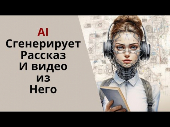 Нейросеть генерирует рассказ и создаёт из него видео