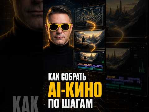 Как собрать AI-кино по шагам: от истории до монтажа Как собрать AI-кино по шагам: от истории до монтажа