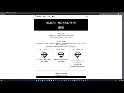 Получение API ключа NeuroAPI и установка его в NeuroGPT и онлайн чат.