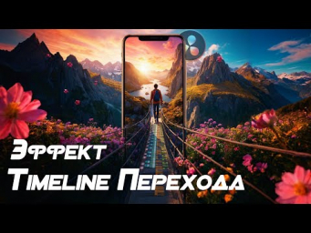 Крутой Timeline переход в Davinci Resolve 18.6