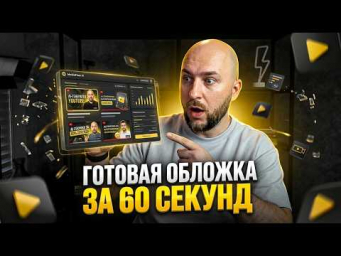 Обложка для YouTube в 1 клик с помощью ИИ