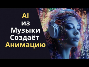 Нейросеть из музыкальных треков создаёт анимацию