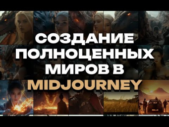 Создай ЦЕЛЫЙ ФИЛЬМ с помощью MidJourney: единый стиль и персонажи!