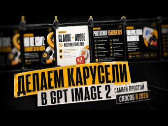 Как создать карусель в GPT image 2? Самый простой и быстрый способ для новичков.