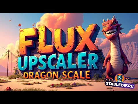 Upscaler Flux Dragon Scale  Custom Tile