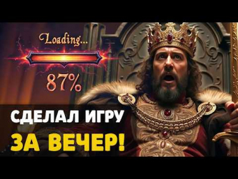 Сделай игру за вечер &ndash; с помощью НЕЙРОСЕТЕЙ!