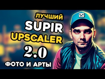 Supir 2.0 Лучший Upscaler в 2024  ComfyUI